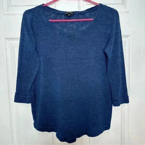 George Maternity  Shirt Blue Size Small